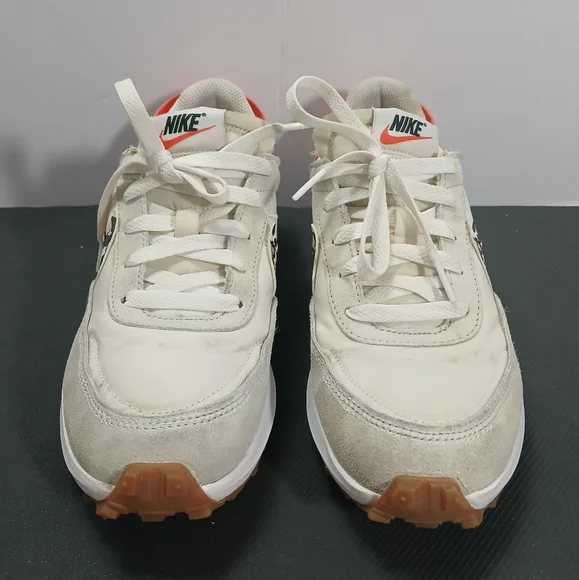 Nike Waffle Debut DZ5201-100 White Casual Shoes Sneakers Womens Size 8 - Picture 6 of 9